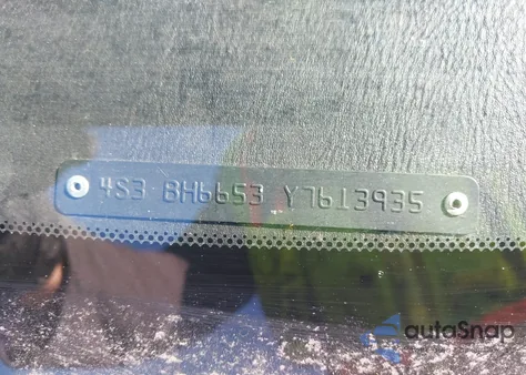 2000 Subaru Outback from USA, damaged, VIN 4S3BH6653Y7613935